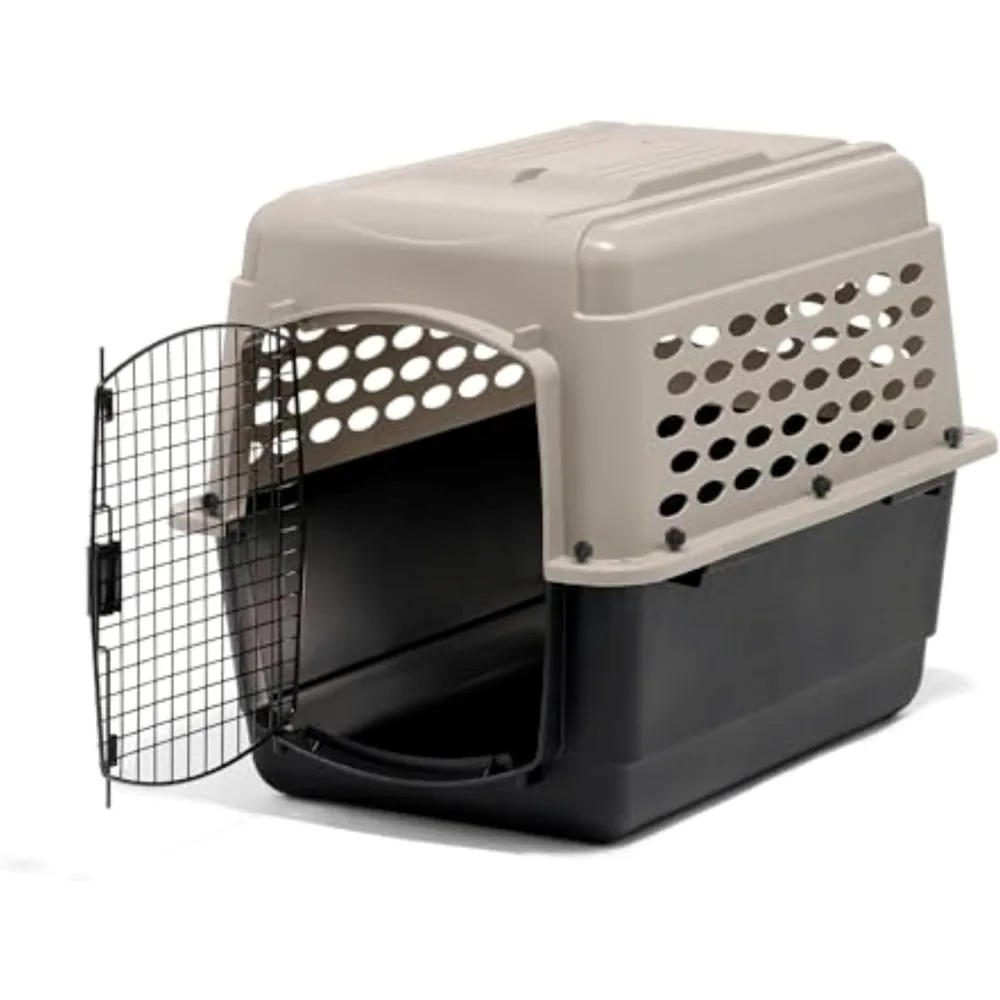 

Vari Dog Kennel - Portable Dog Carriers & Crates for Medium Dogs, Airline-Friendly, Durable Plastic, Pet Carrier For Home and T