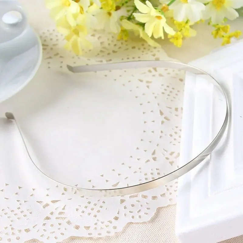 10PCS Stainless Steel DIY Hairband Handmade Hair Accessories Headwear Accessories Materials