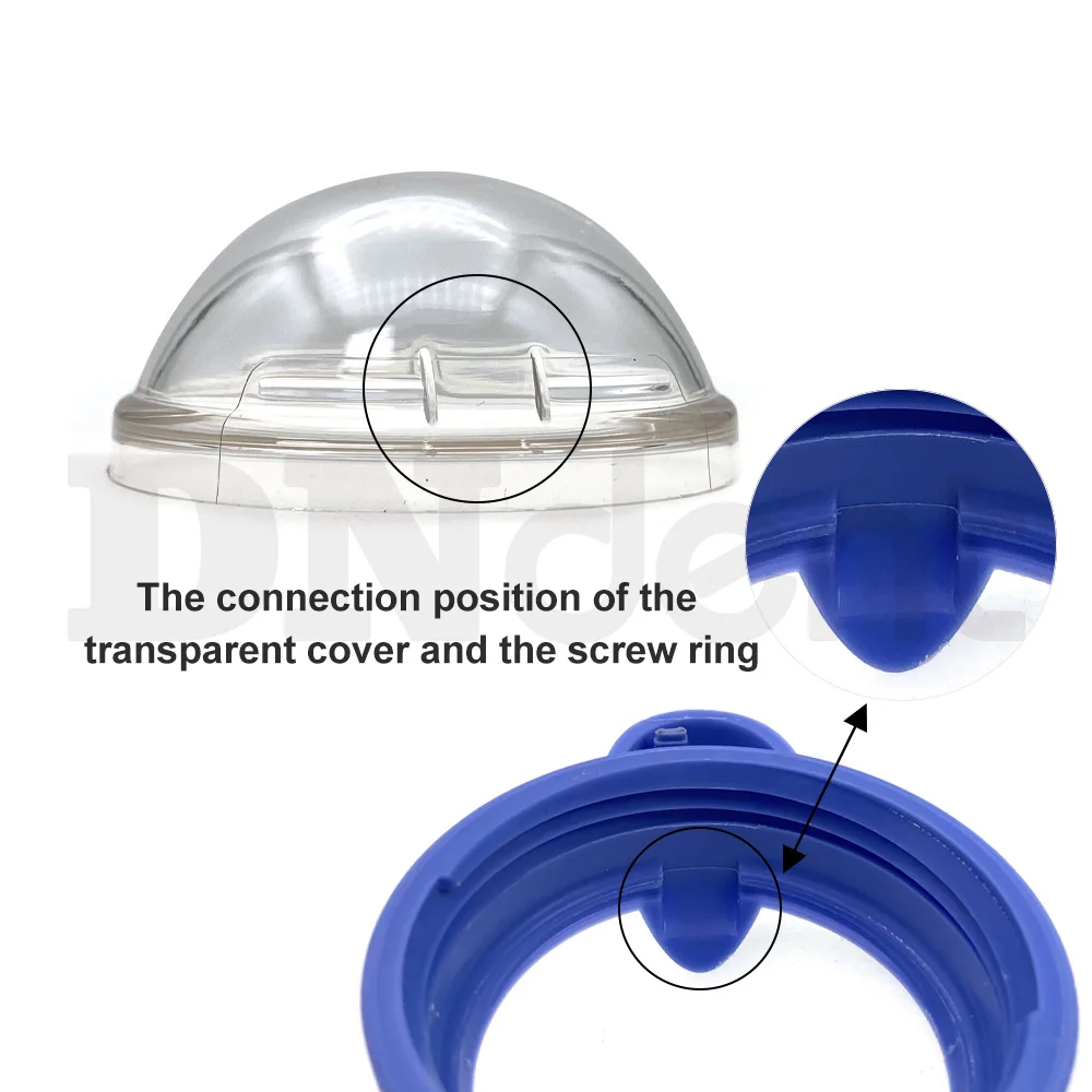 Head Part For EMS Air-Flow Handy 2+ TP-HAF2 cap Clear Cover Sand Cup for EMS Air Polisher Sandblaster Teeth Prophy Accessories