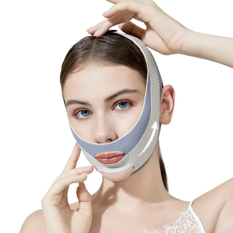 

Face Slimming Bandage V Line Face Shaper Face Lifting Belt Anti Wrinkle Facial Massage Strap Double Chin Reducer Skin Care Tools