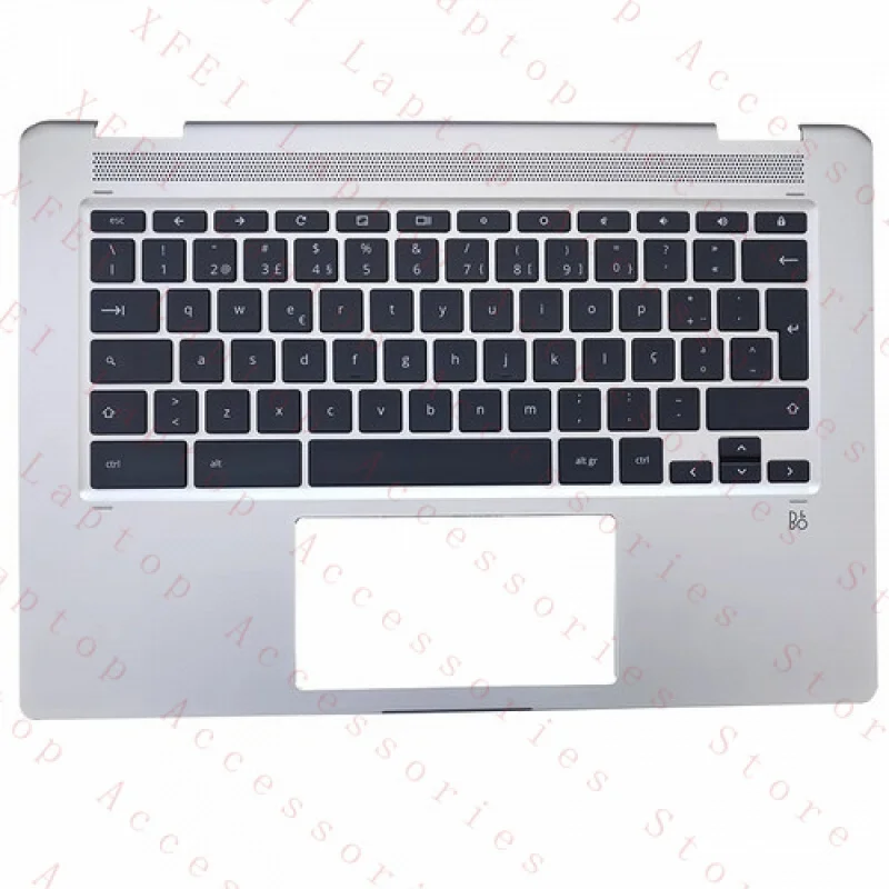 

F L50840-131 Silver Palmrest EU for HP Chromebook x360 14 G1