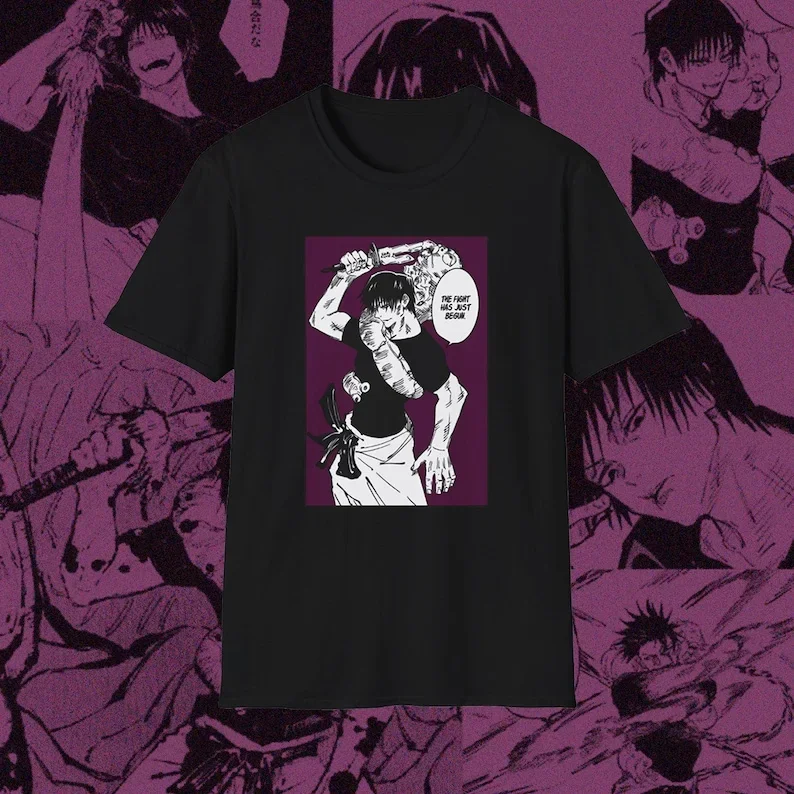 

Toji Fushiguro, Jujutsu Kaisen Unisex Shirt, Anime T-Shirt Gift, T-shirt