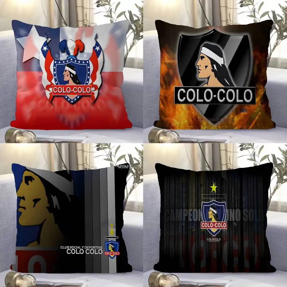 Popular Football C-Colo-Colo-S Club Pillowcases Home Bedding Decorative Pillow Cover Wedding Super Soft Pillow Case