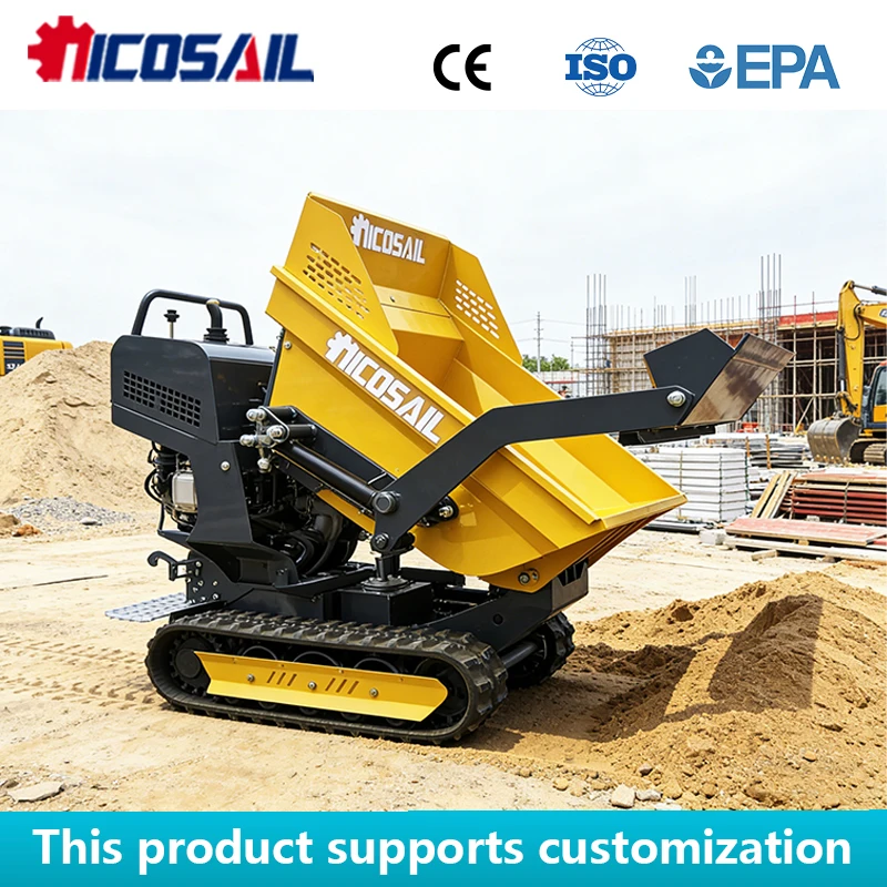 

Crawler Hydraulic MiniDumper okc50 CE Approved Tracked Dumper for Narrow Space Construction EU