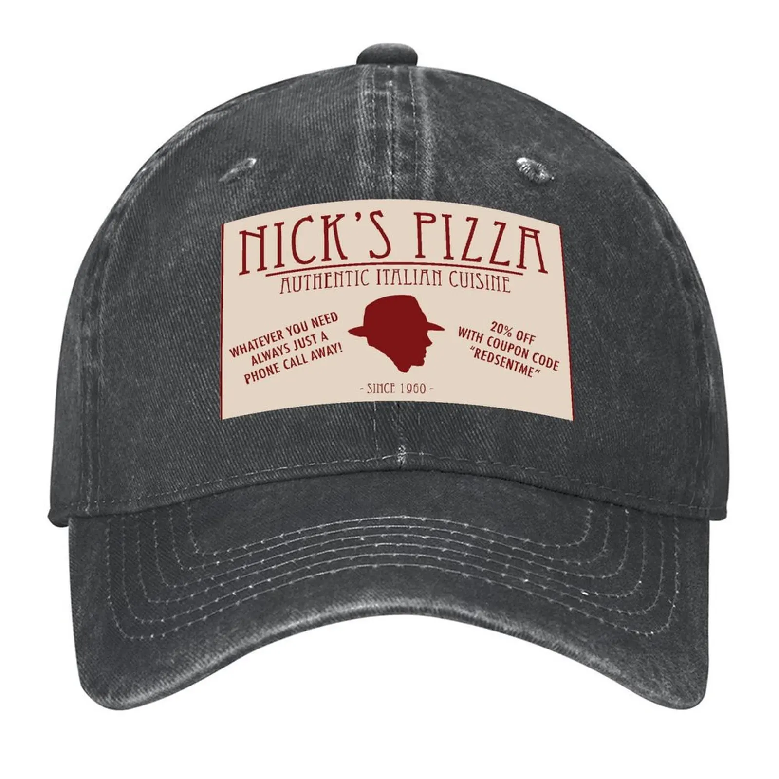 

Nick's Pizza Baseball Cap dad hat Snapback Cap summer hat Golf Woman Men's