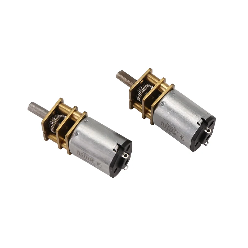 Summer Sale DC6V 30RPM N20 Micro-Speed Gear Motor Reduction Gear Motors With Metal Gearbox Wheel