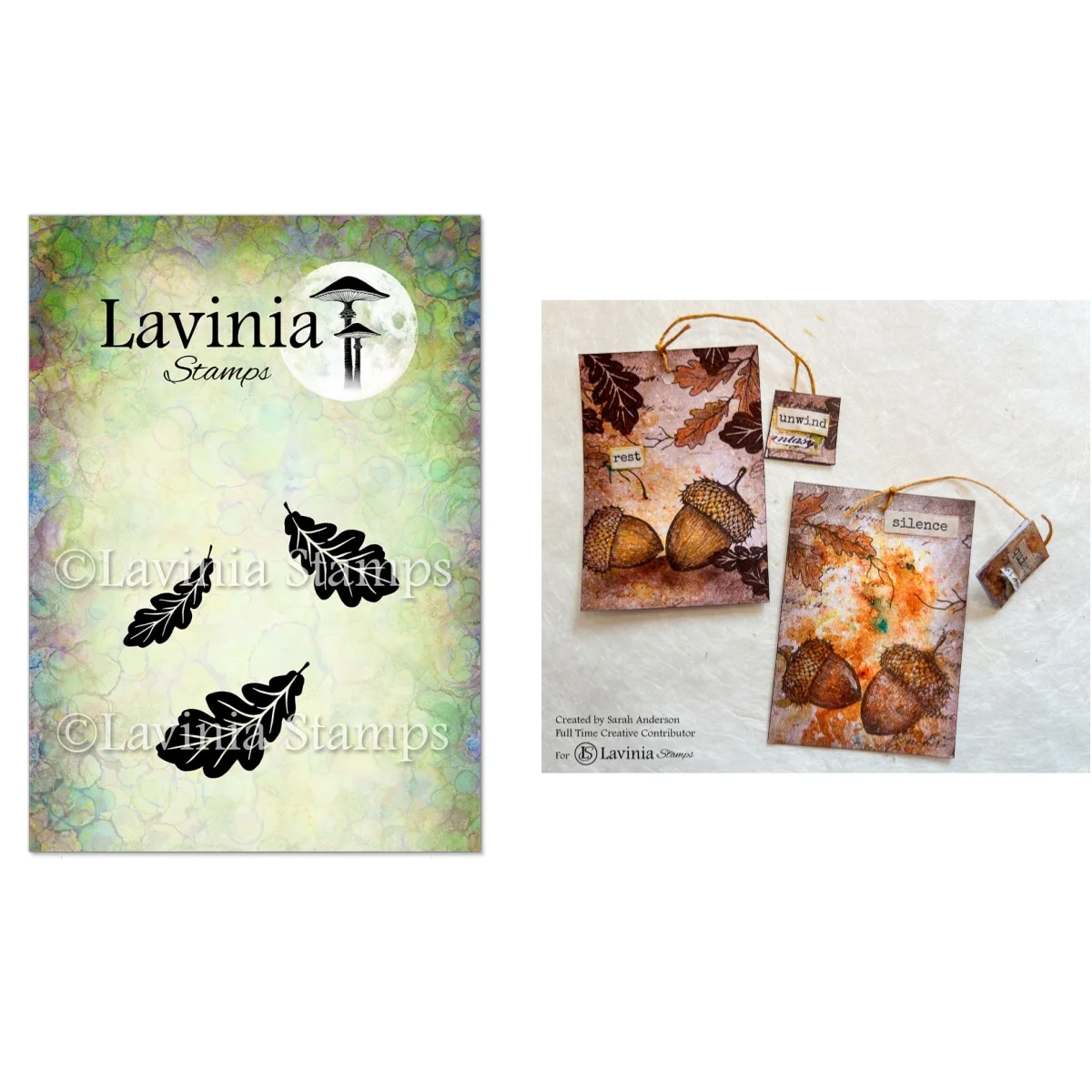 

White Oak Leaf 2025 July Clear Stamps DIY Scrapbook Craft Decoration Embossing Folder Cards Paper Album Twilight Tea Stamp