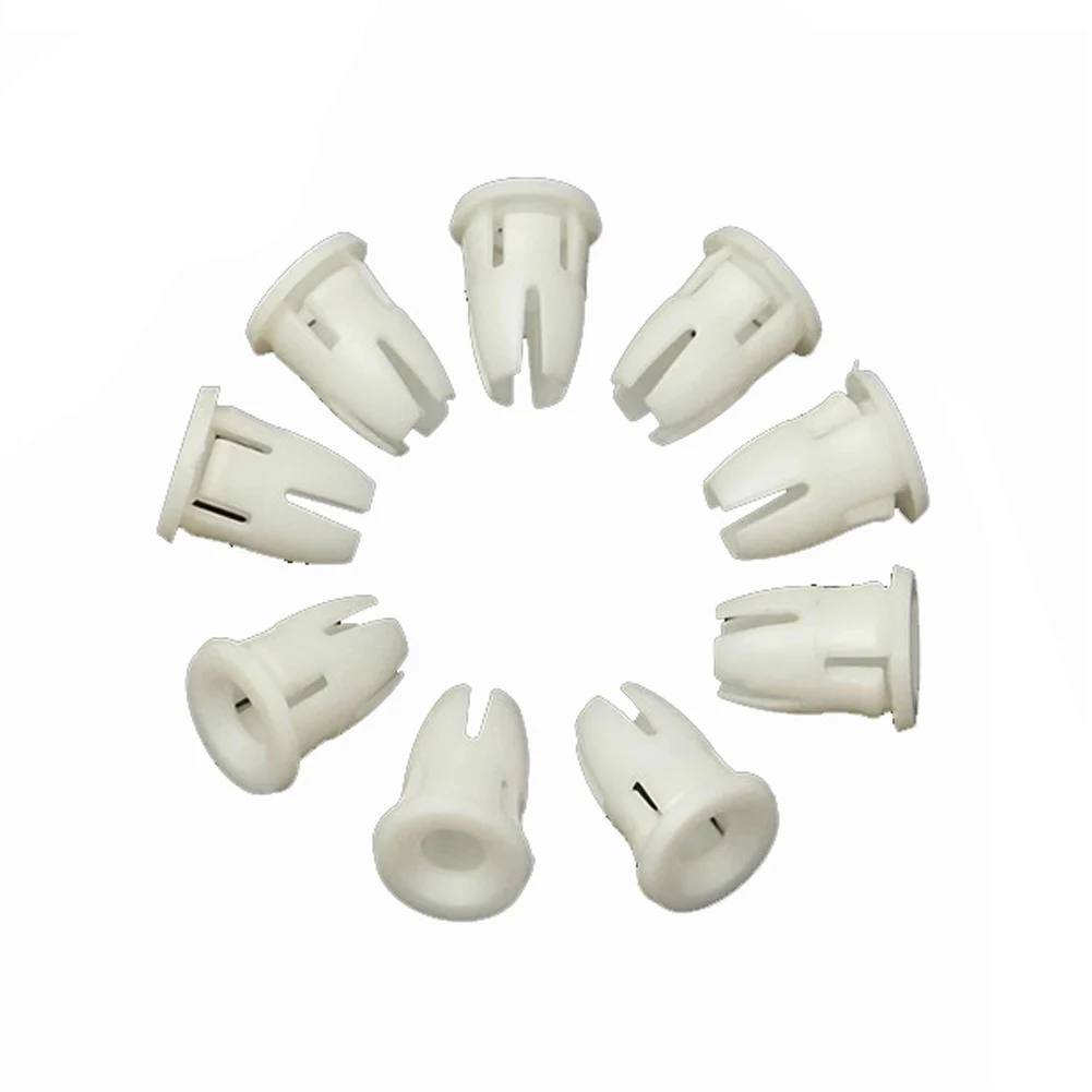 Upgrade Your For Mercedes With 10 Sets Of White Push In Repair Trim Clips Fasteners For Side Skirt Door Sill Card Panels