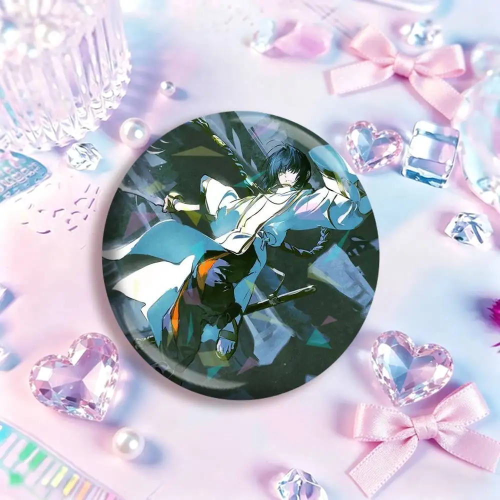 Yamato Takeru Fate Grand Order  Icon Badge Handmade Tinplate Brooch for Chest Ornament Gifts Easter decorations