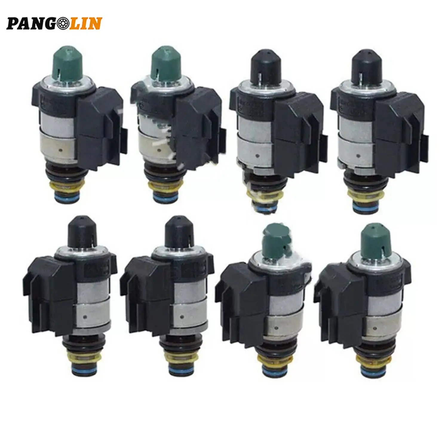 

8x 722.9 Solenoids Set Automatic Transmission Parts Fit for Mercedes Benz 7 Speed Auto Gearbox 2202771098 2202770198 2202770898