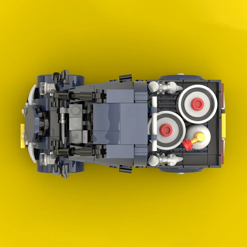 351 قطعة MOC دايهاتسو القزم II ليلة السبت نموذج اللبنات العمارة لتقوم بها بنفسك لعبة التعليم هدية الكريسماس عيد ميلاد الاطفال #3