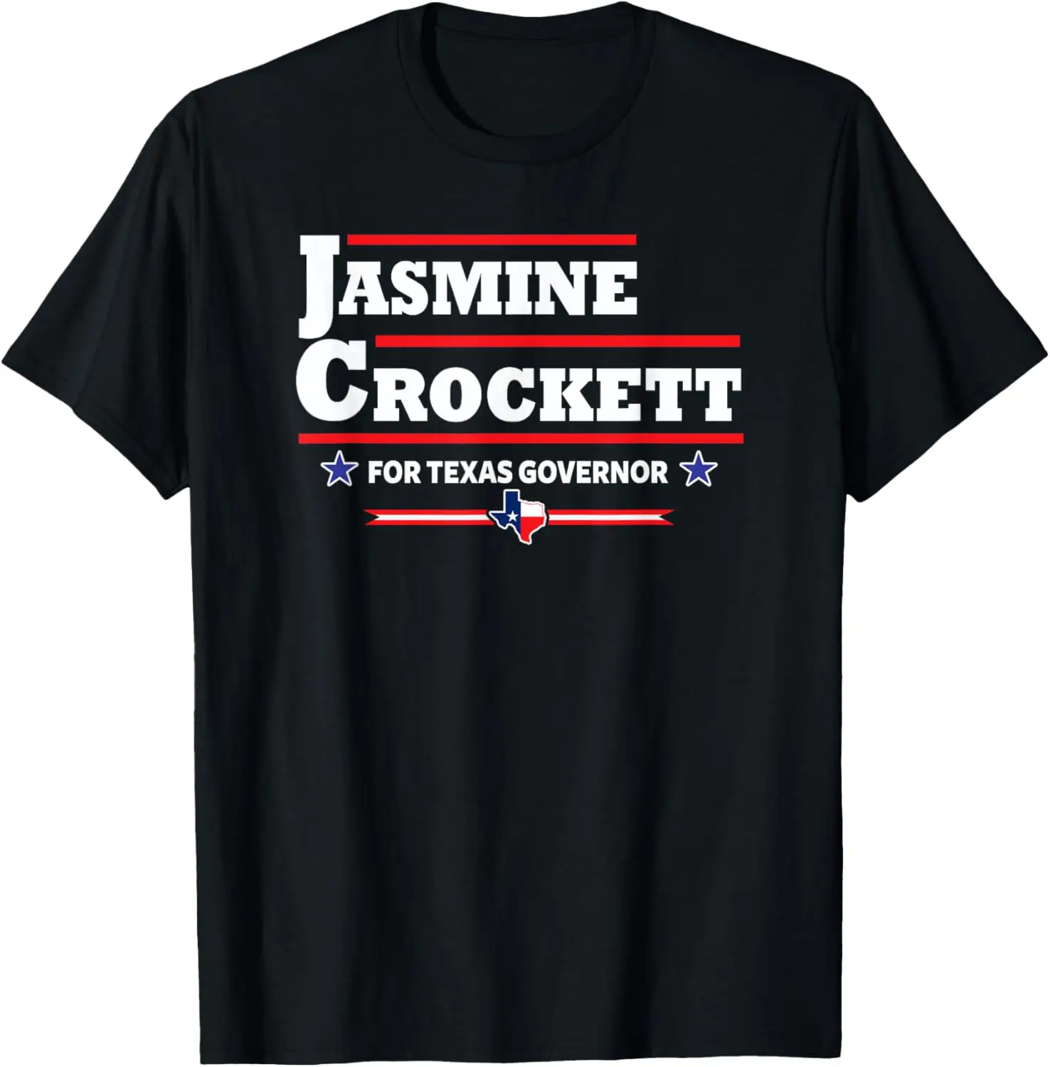 

Jasmine Crockett for Texas Governor Democrat T-Shirt
