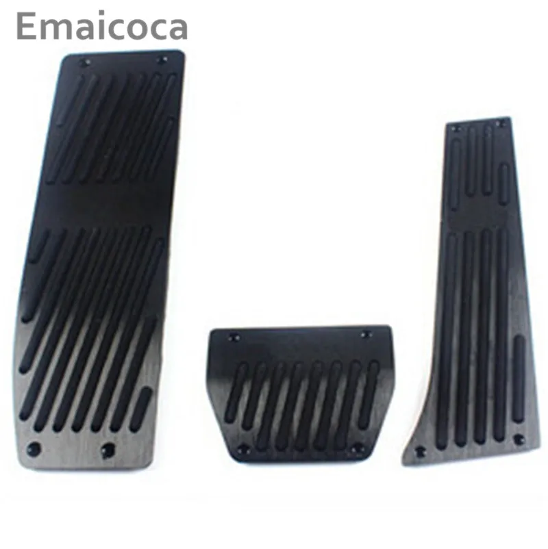 Emaicoca Car styling FootRest Gas Brake Pedal cover case For BMW M1 M2 M3 M4 E30 E32 E34 E36 E38 E39 E46 E84 E87 E90 E91 E92 E93