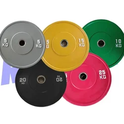 Barbell Color Plastic Big Hole Hard Pull  Fitness  Weightlifting