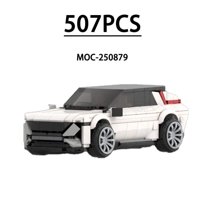 

MOC-250879 Конструктор-модель суперспортивного автомобиля, 507 деталей, развивающая игрушка для детей на день рождения, Рождество и Новый год, подарок