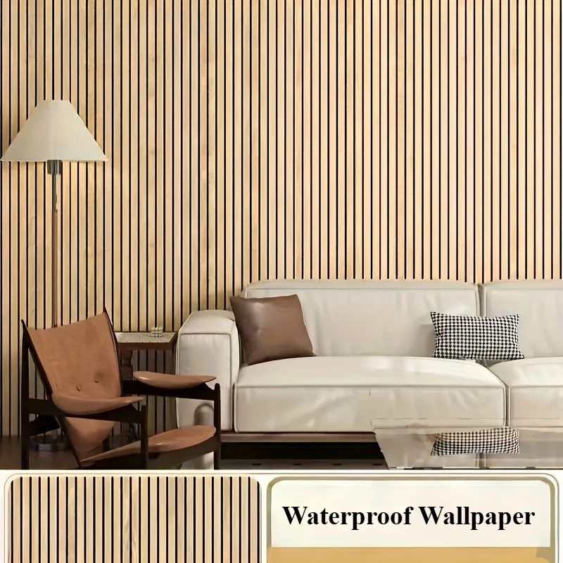 Self-Adhesive Wallpaper - Peel and Stick Removable Waterproof Wallpaper for Living Room Bedroom Kitchen Modern Home Decor