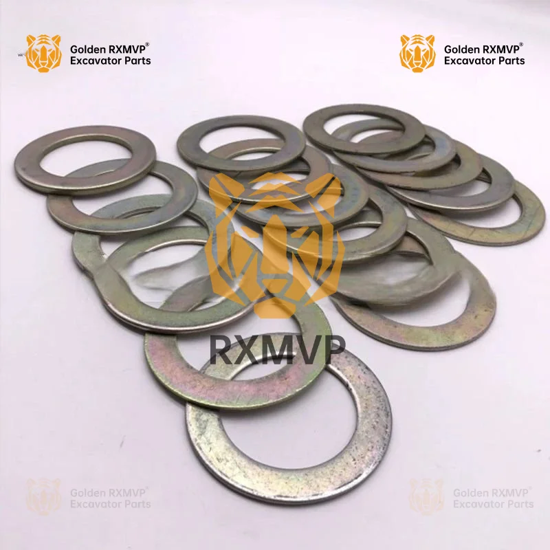 Excavator Parts For Bucket Pin Excavator Bucket Thin Steel Sheet Iron Gasket Increased Round Metal Wear-Resistant Thickened Shaf