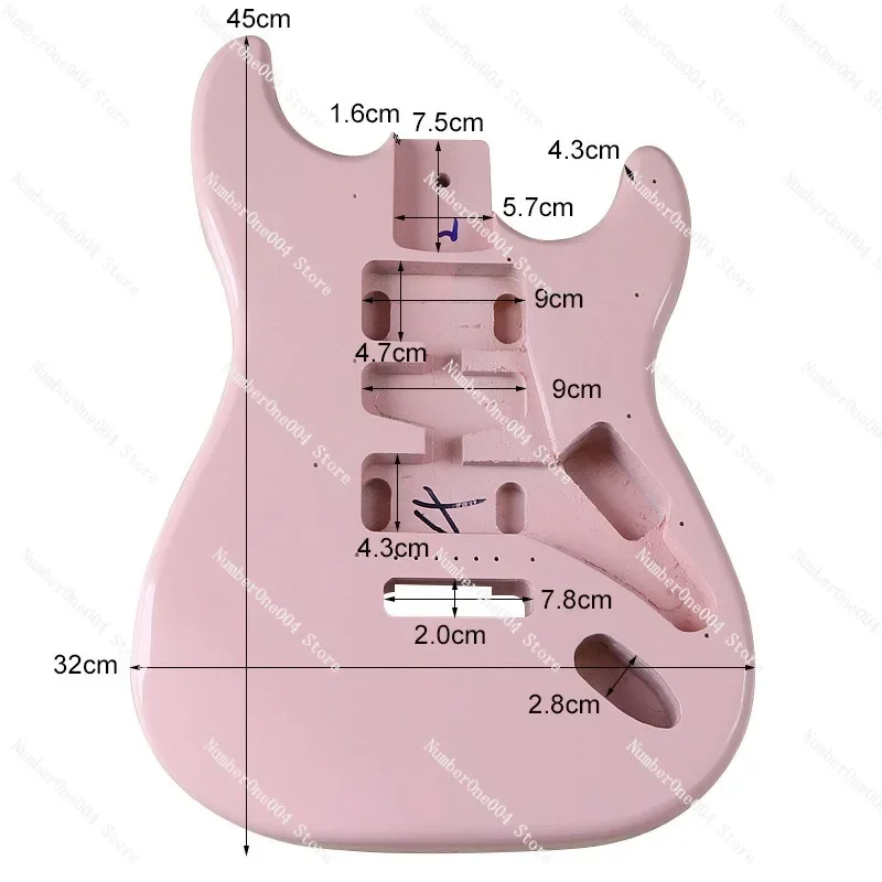DIY Modification Parts Electric Guitars Musical Instrument Components FOR Guitar Body Single Double Tremolo Options