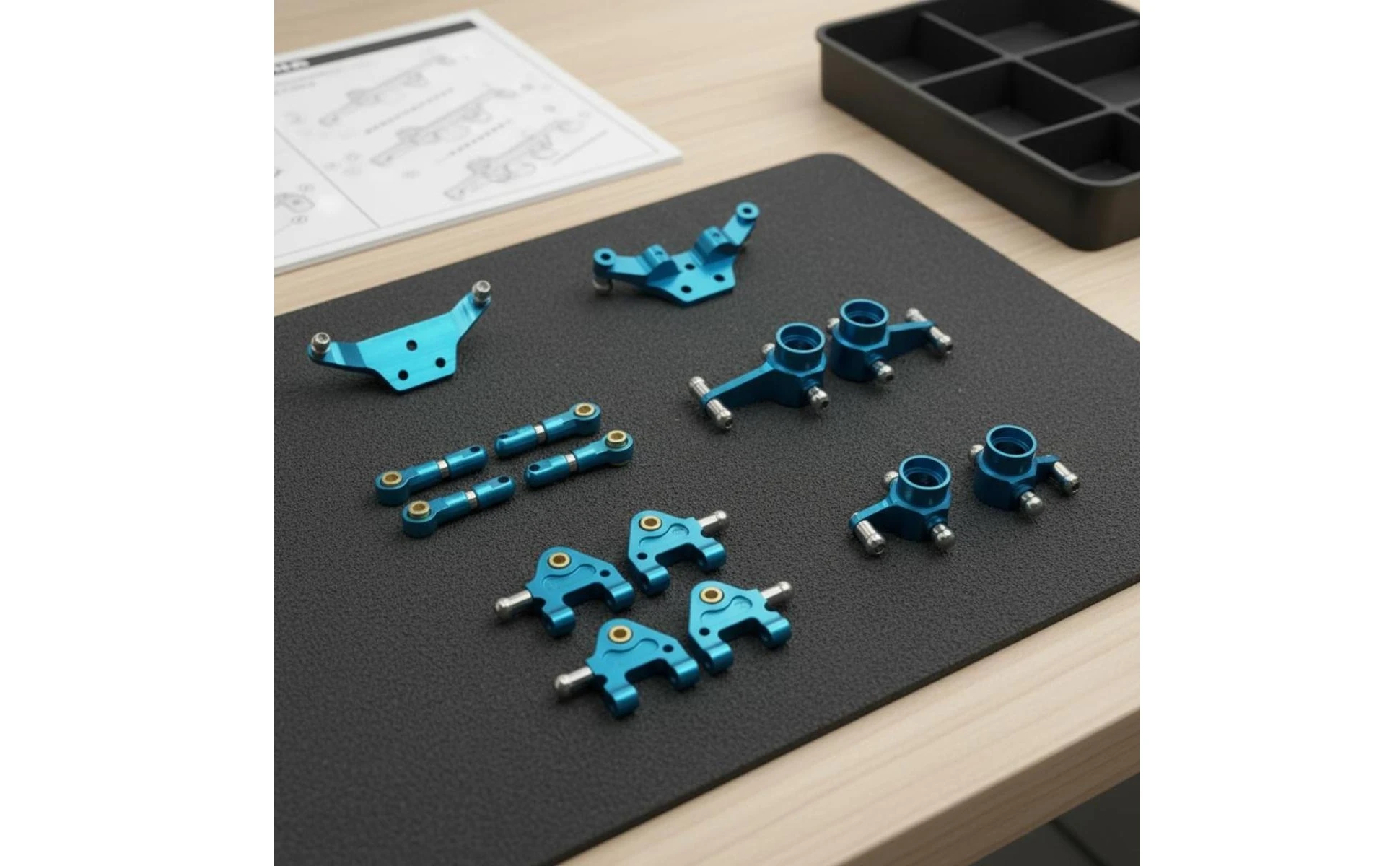 RC Car Suspension Arms Stable Performance CNC Machined Cutouts Easy to Install Precision-fit Accessories for Remote Toy RC Car Suspension Arms Stable Performance CNC Machined Cutouts Easy to Install Precision-fit Accessories for Remote Toy