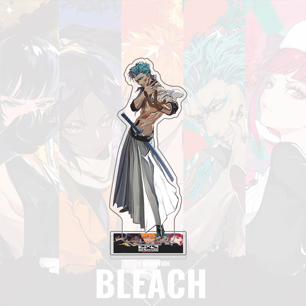 BLEACH X LAM Acrylic Standee & Keychain, Ichigo Grimmjow Riruka Sui-Feng Figure, Soul Art Showcase Desktop Decor Anime Figure view 3