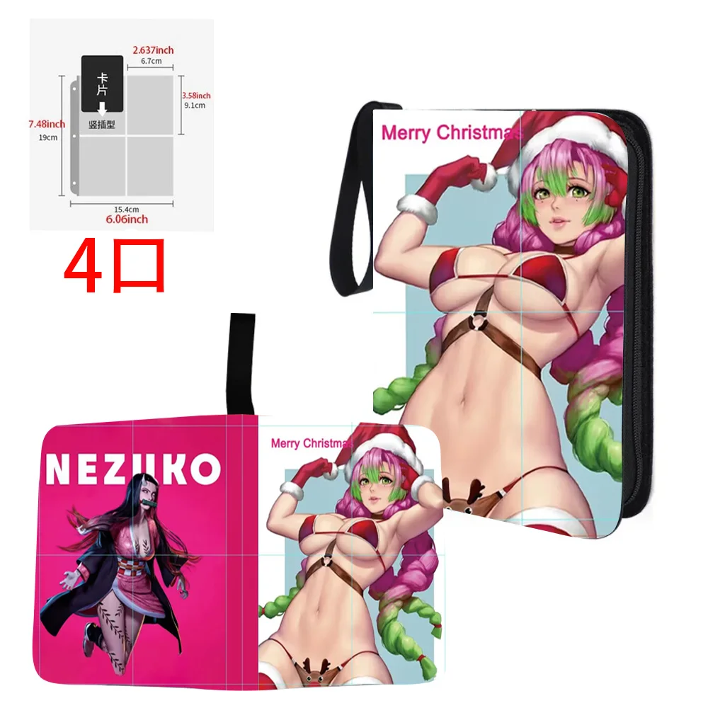 Goddess Story 9 Pocket Card Binder 4 Pocket Card Binder Card book Waifu Collection Card Binder Sexy Binder Christmas Binder