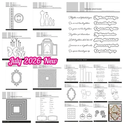 Simple and Basic Small Bag Salt & Pepper Mills Butterflies Metal Cutting Dies and Stamps for DIY Scrapbook Diary July 2026 New