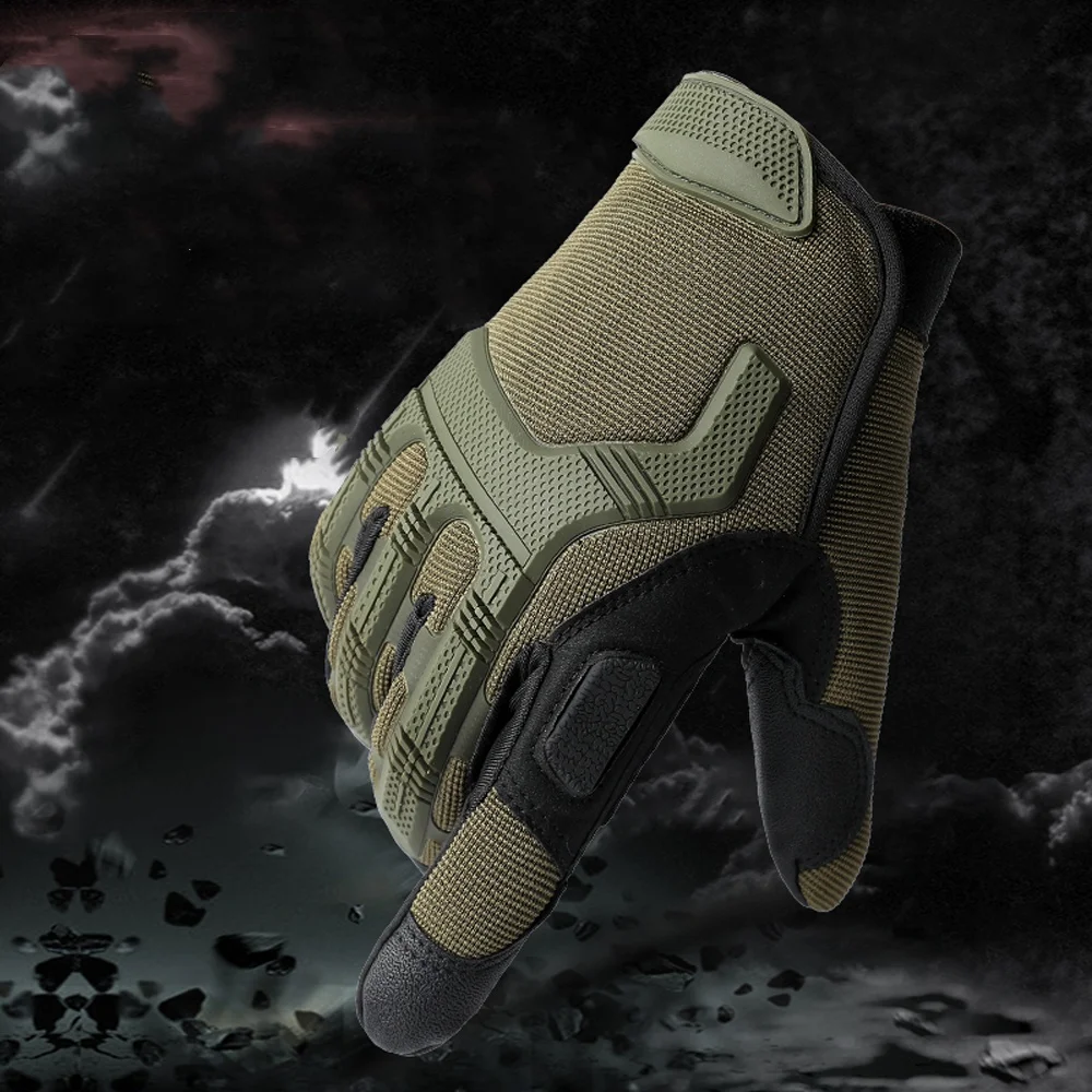 Men's Tactical Gloves Full Finger Motos Racing Training Fighting Gloves Outdoor Sports Protect Gear Riding Gloves