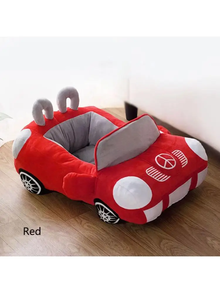 Dog Bed Kennel Fashion Car Shape Cat Litter Soft Puppy House Warm Cushions For Teddy Chihuahua Dog Comfortable Sofa For Cat