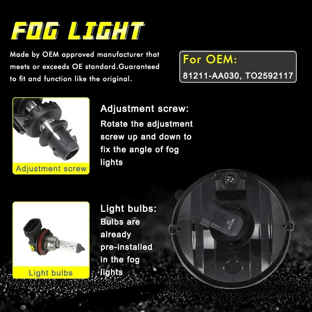 

Innovative Driving Fog Lights for Toyota Solara 2004-2006 Tundra-2007-2012