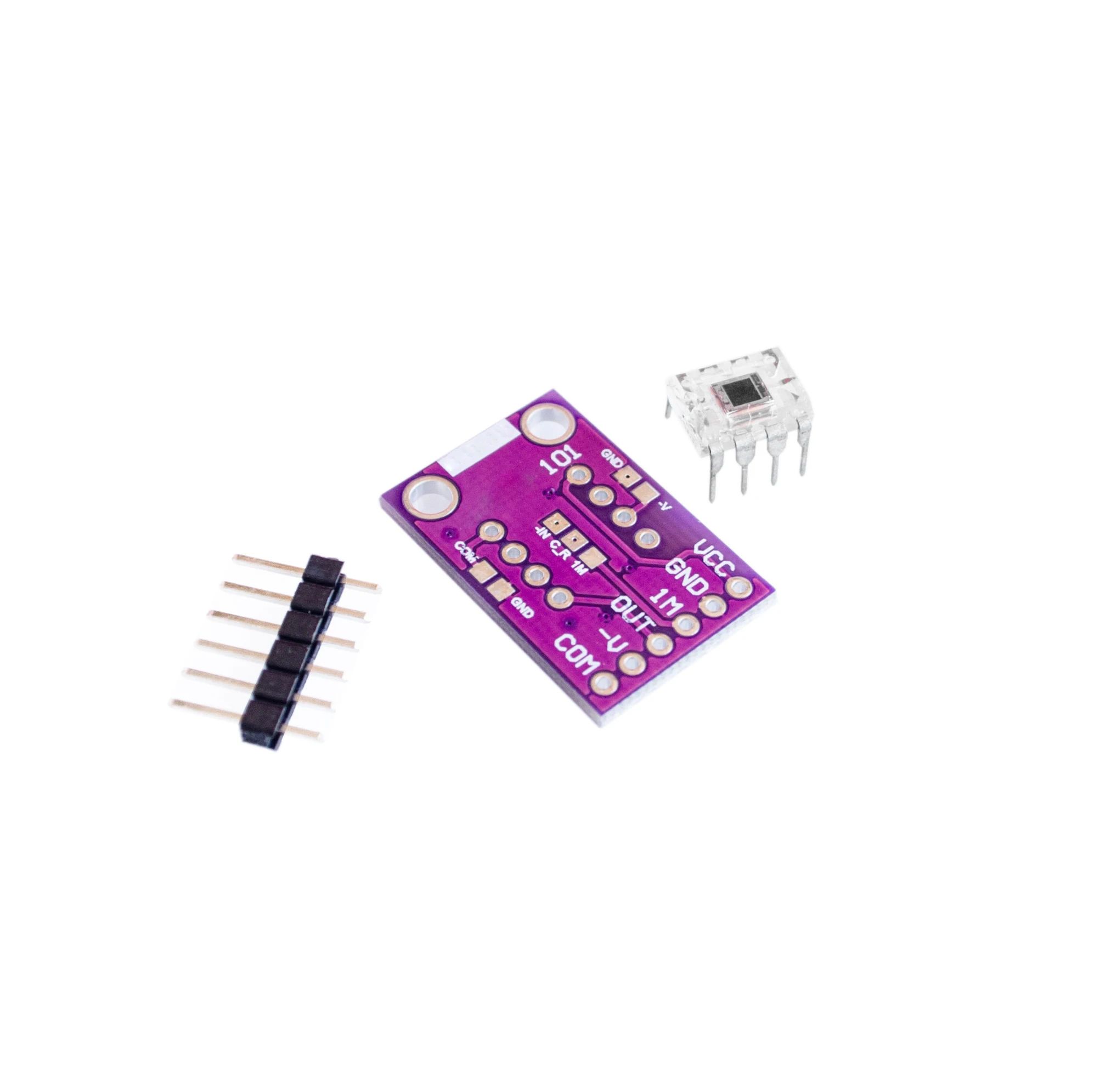 OPT101 Light Analog Light Intensity Sensor Module Single Chip Photoelectric Diode 14KHz CJMCU-101