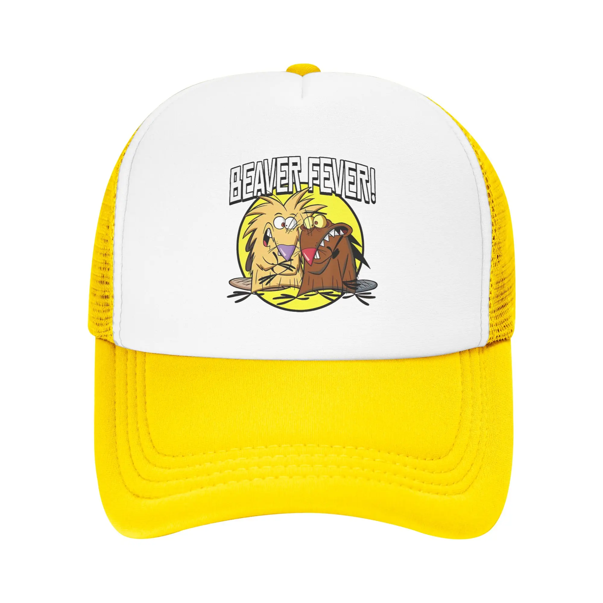 Кепка-снепбэк Angry Beavers Daggett & Norbert Feverish для мужчин и женщин, летняя, с сетчатыми вставками для охлаждения, солнцезащитная, для повседневной носки.