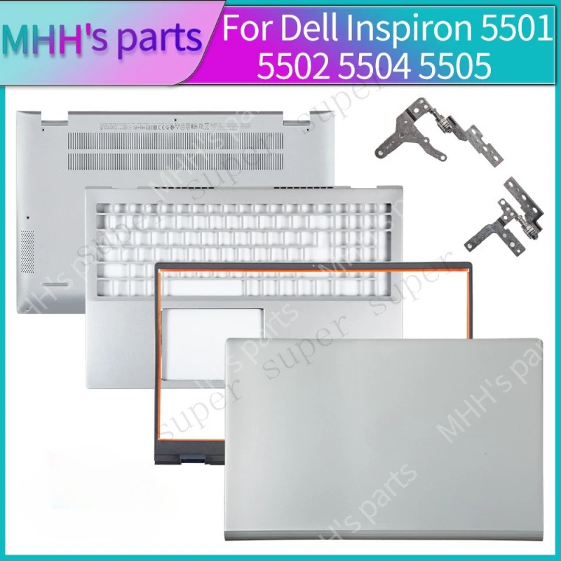 

Полные комплекты чехлов S+ для Dell Inspiron 5501 5502 5504 5505 P102F, крышка 0MCWHY, запчасти для ремонта