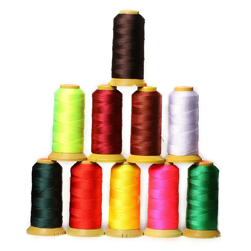 New arrival 10  Color Nylon Silk 0.6mm Cord Thread Line Fit  Necklace DIY For Jewelry Making No Elastic Jewelry Findings 350 M