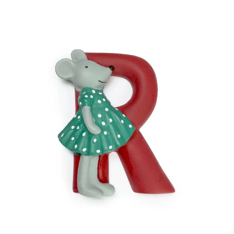 

Creative Cute Cartoon Little Mouse AlphabetRCultural and Creative Magnetic Refrigerator Stickers Travel Home Commemorative Decor
