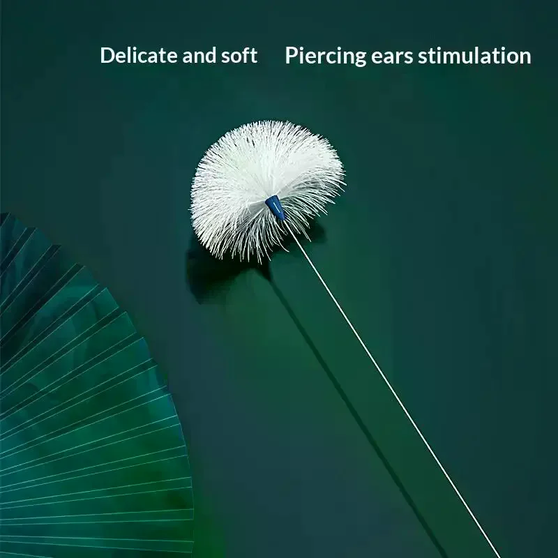 2/7/8/10 PCS Professional Ear Cleaning Tool Kit With Soft Goose Feather Tips Portable Box For Home Ear Care Relaxing Massage