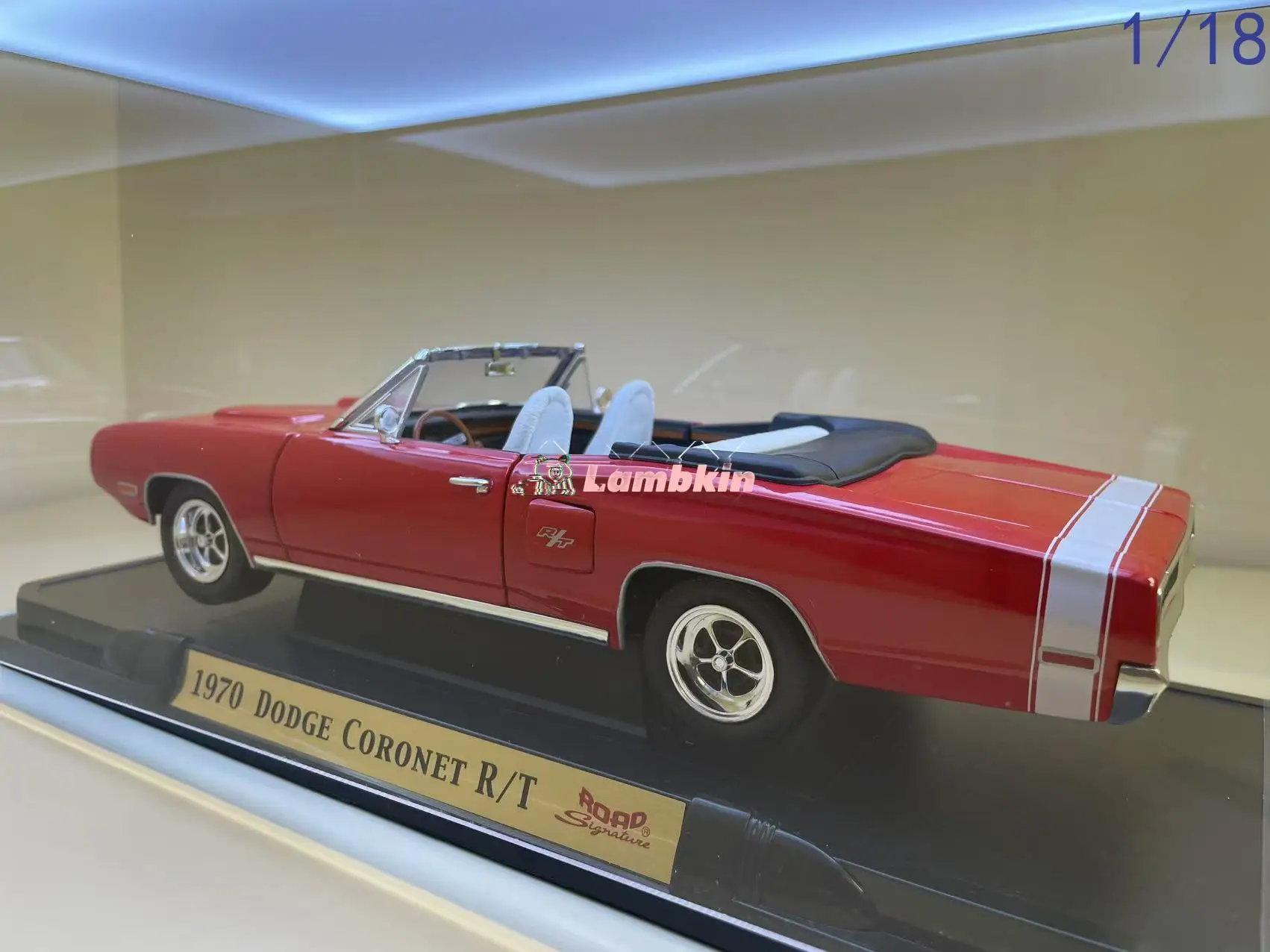 New Arrival Road Signature 1:18 1970 DODGE CORONET R/T Alloy Home Static Display Car Decoration Gifts Birthday