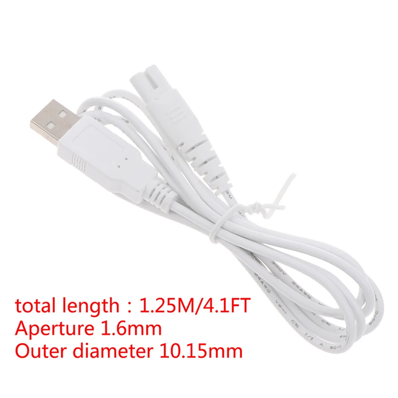 Cable de carga USB de 1 piezas para irrigador Oral, accesorio de hilo dental de agua, para HF-5, HF-9, HF-6