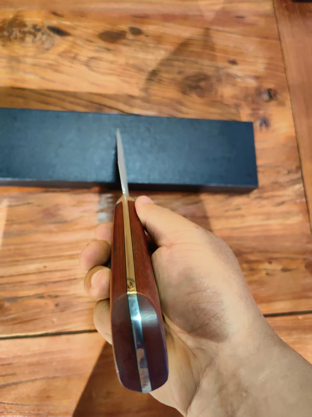 7 Inch Santoku Knife Damascus Steel VG10 Blade Chef Cleaver Meat Slicing Vegetables Handmade Forged Kitchen Knife G10 Handle