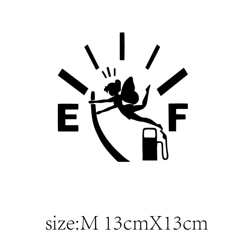 Creative Art Design Gas Station Car Sticker Vinyl Decal for Auto Window Styling Exterior Decor Accessories