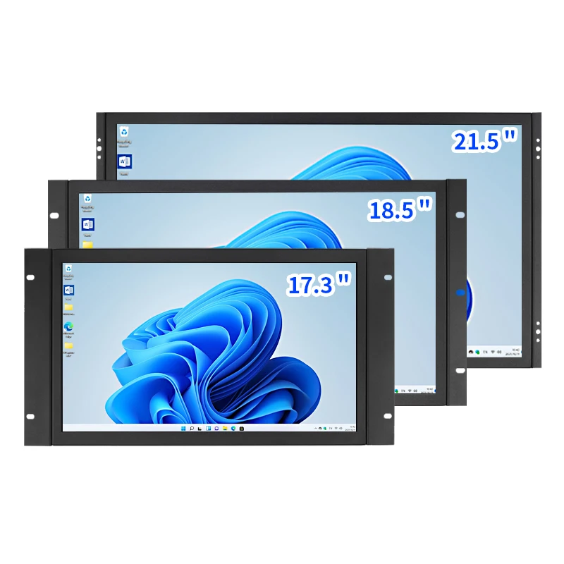 

OEM ODM 15.6 17.3 18.5 21.5 23.8 Inch 1920*1080FHD VESA Pane LWall Mount Open Frame Industrial Touch Screen Monitor LCD Display