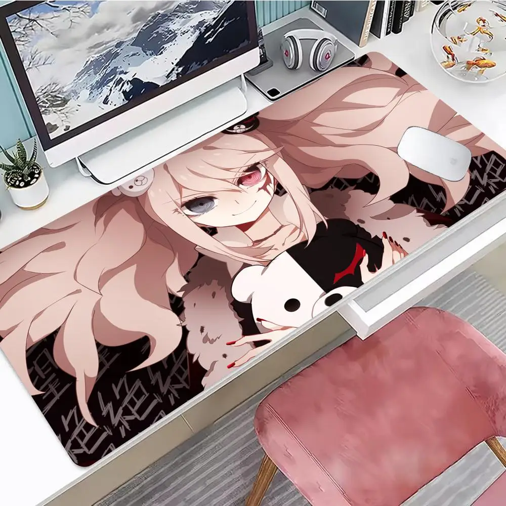 Anime Danganronpa Mouse Pad Gaming Mouse Pad Mouse Pad With Edges And Non-Slip Rubber Base Extended Mouse Pad