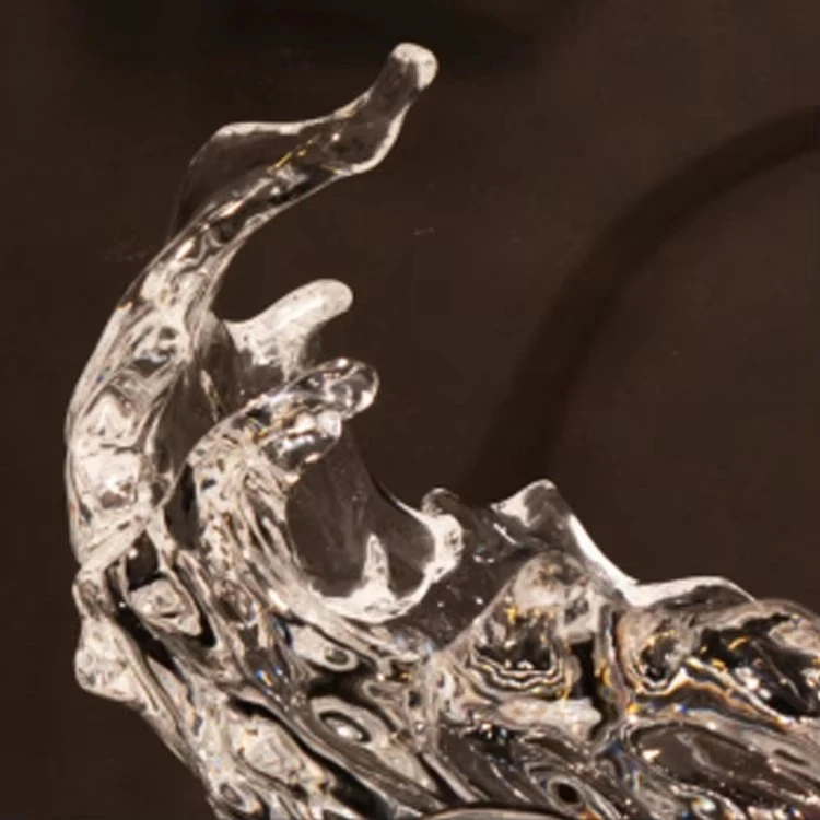 TT factory direct wholesale OEM custom platinum crystal Art hand wash countertop hotel villa project bathroom sink basin