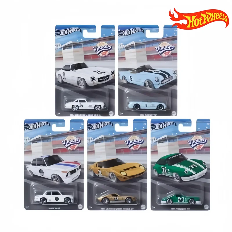 

Genuine Hotwheels Hrt81 Silver Label Retro Vintage Alloy Car Model High-Quality Collectible Racing Toy Adults Collectibles Gifts