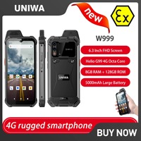 UNIWA W999 ATEX Explosion-proof Smartphones Rugged IP68 6.39\
