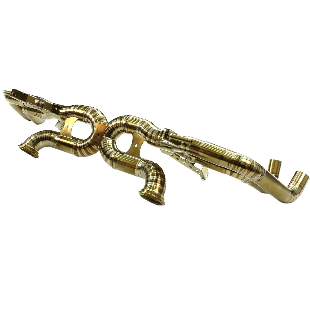 

Titanium Alloy Exhaust Catback For Audi R8 V10 5.2 2015-2017 Exhaust Catback