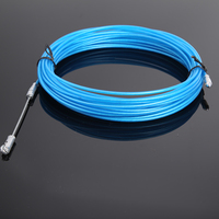 Wheel Pushing Wiring Install Electric Cable Puller Guide Device Conduit Rodder Pulling Fish Draw Tape Reel Ducting