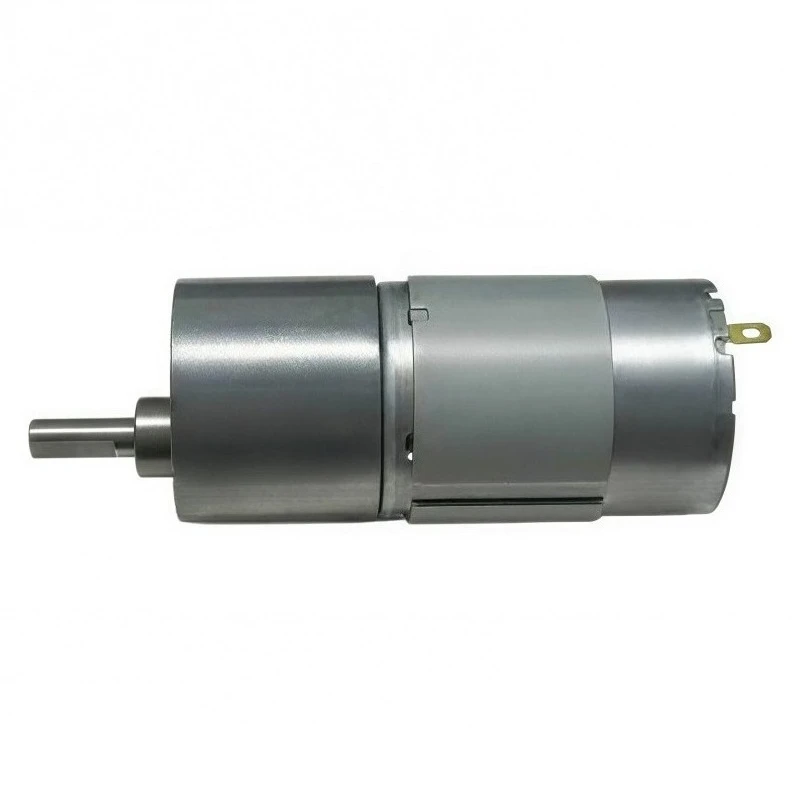 JGB37-545 Miniature DC Speed Reduction Motor 12V/24V Motor with Speed Controller, Power Cord, Adjustable Power Supply