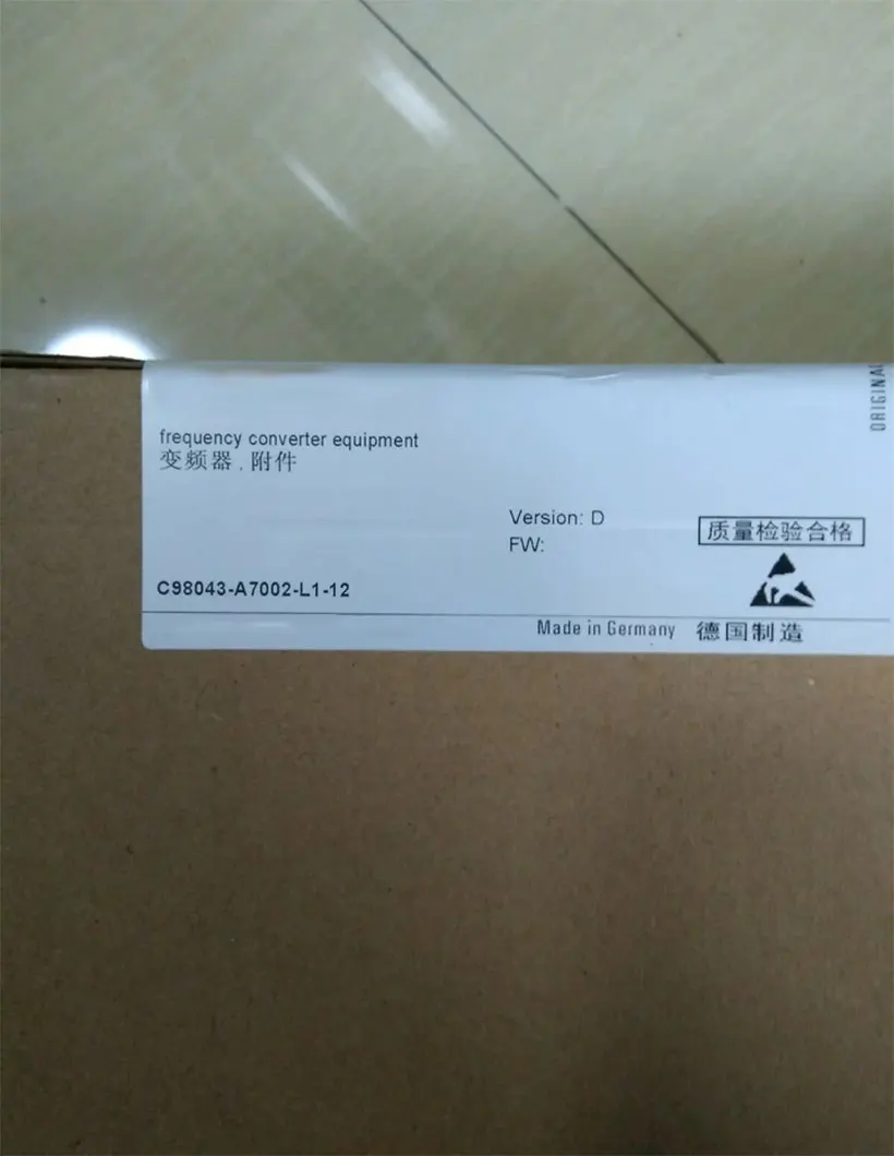 

Brand New C98043-A7002-L1 C98043-A7002-L1-12 C98043-A7002-L1-13 Warranty One-year