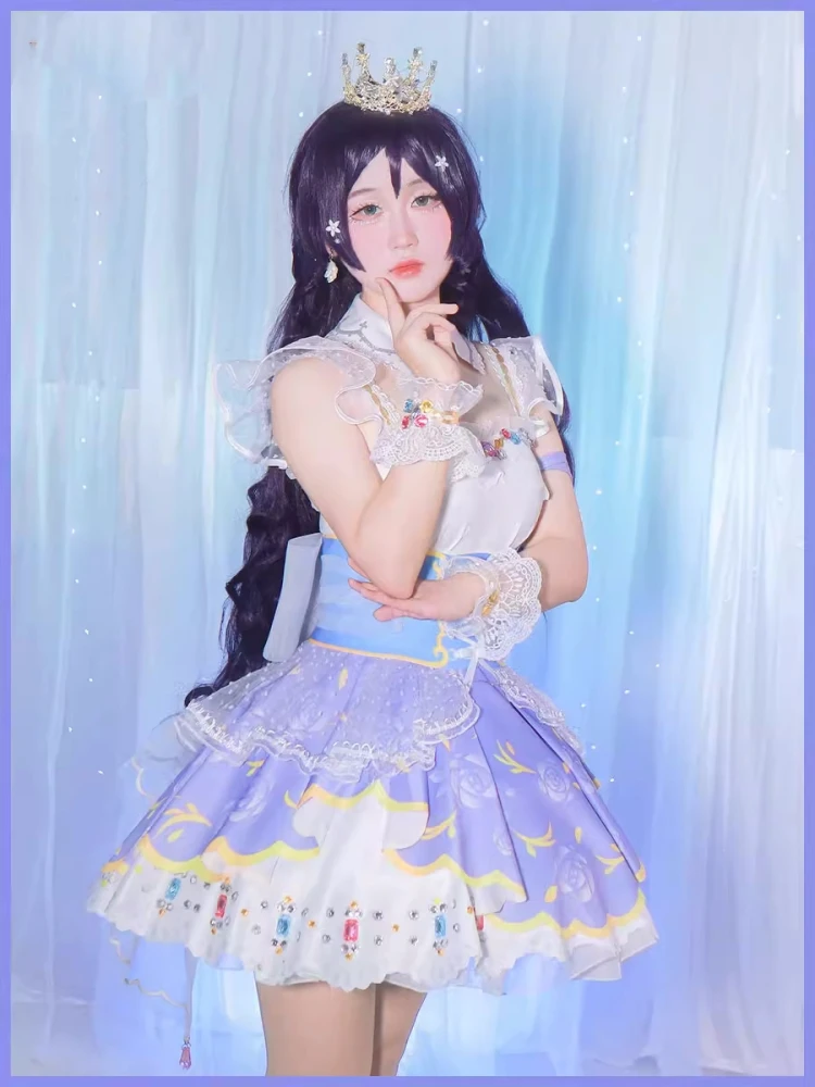 Nozomi Tojo Cosplay Dress Anime Lovelive Women Fashion Lovely Dress Costume Role Play Clothing Halloween Party Outfit Pre-sale