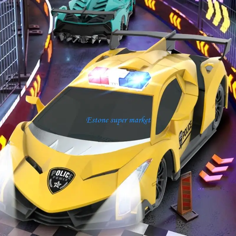 

090B Вездеходный автомобиль с дистанционным управлением, высокоскоростная игрушка-трюк для дрифта со светодиодными фонарями, на